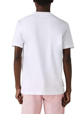 T-Shirt Lacoste TH3356 Branco para Homem