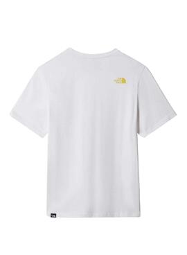 T-Shirt The North Face Gpc Ph1 Branco para Homem