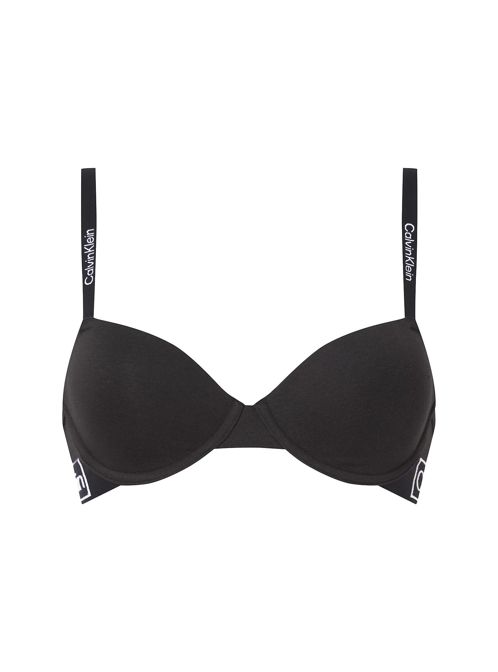 Sutiã Calvin Klein Lightly Lined Balcon Preto