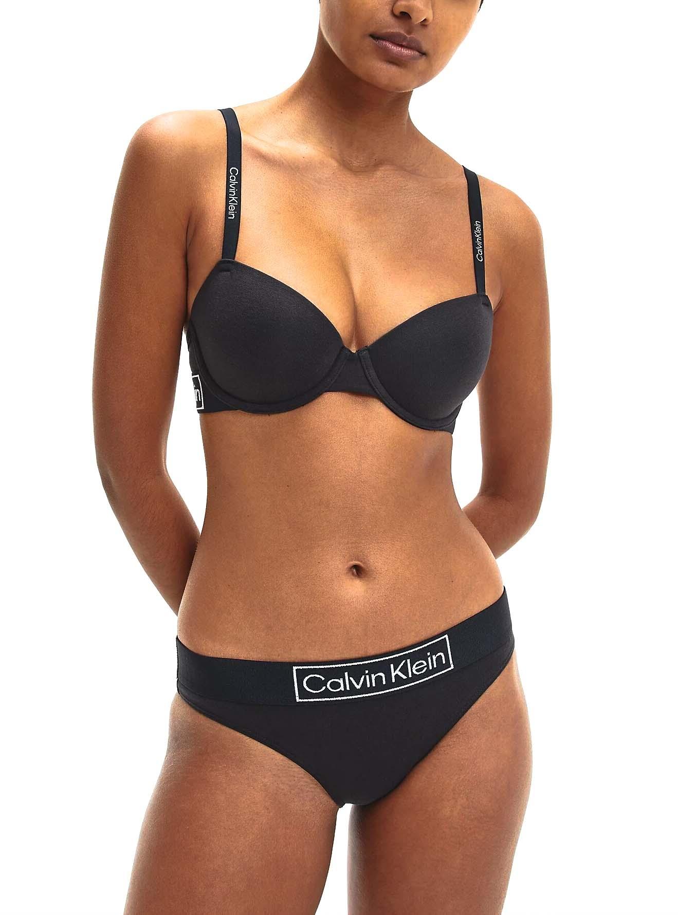 Braguita Calvin Klein Preto para Mulher