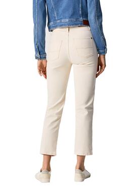Jeans Pepe Jeans Dion Bege para Mulher