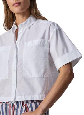 Camisa Pepe Jeans Miucha Branco para Mulher