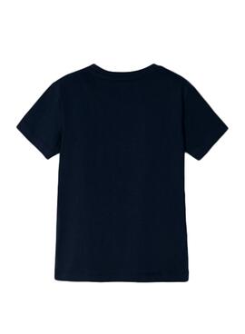 Conjunto 2 T-Shirts Mayoral Branco Azul Marinho para Menino