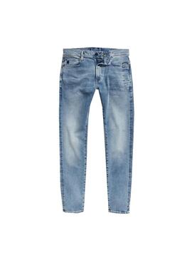 Jeans G-Star Lancet Skinny Azul Homem