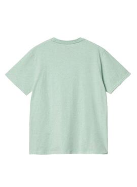 T-Shirt Carhartt Pocket Verde para Homem