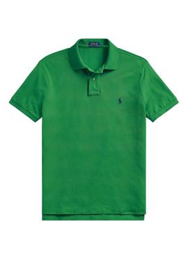 Polo Polo Ralph Lauren Knit Verde Para Homem