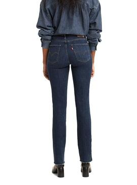 Jeans Levis724 High Rise Straight Mulher
