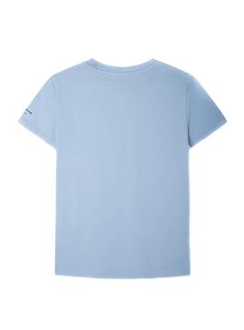 T-Shirt Pepe Jeans New Art Azul para Menino