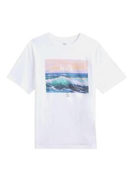 T-Shirt Levis Relaxed Wave Branco para Homem