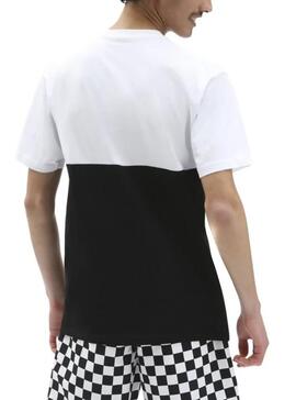 T-Shirt Vans Colorbock Preto e Branco para Homem