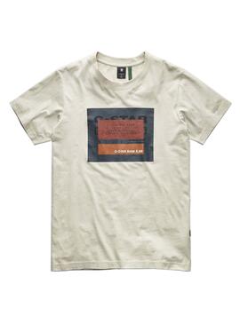 T-Shirt G-Star Covered Originals Cinza para Homem