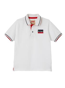 Pólo Levis Kids Naddal Branco