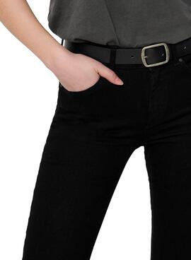 Jeans Only Blush Preto para Mulher