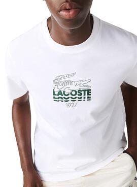 T-Shirt Lacoste TH1228 Branco para Homem