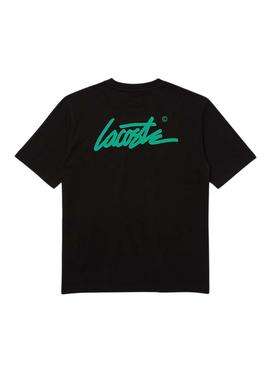 T-Shirt Lacoste Live TH2748 Preto para Homem