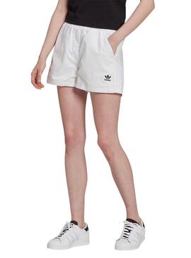 Shorts Adidas Originals Branco para Mulher