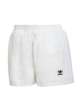 Shorts Adidas Originals Branco para Mulher