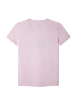 T-Shirt Pepe Jeans Golders Rosa para Menino