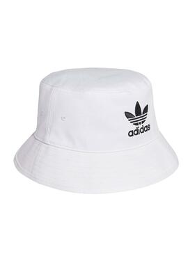 Chapéu Adidas Adicolor Bucket Branco Para Menino Menina