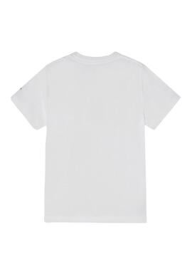 T-Shirt Levis Graphic Camo Branco Para Menino