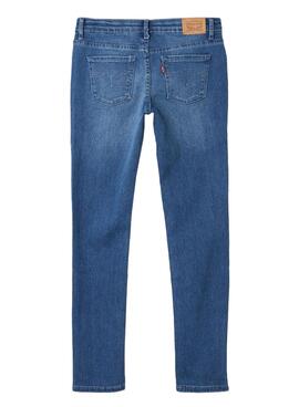Jeans Levis 711 Skinny Azul Para Menina