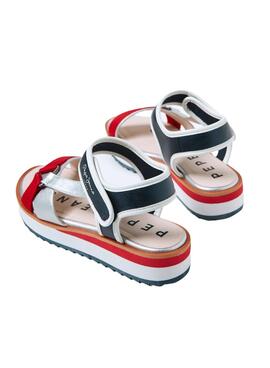 Sandálias Pepe Jeans Alexa Walk Vermelhos para Menina
