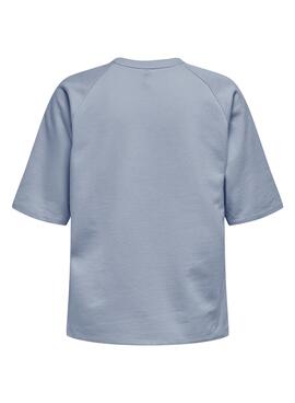 T-Shirt Only Dreamer Life Azul Para Mulher