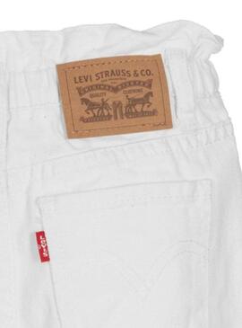 Jeans Levis High Loose Paperbag Branco