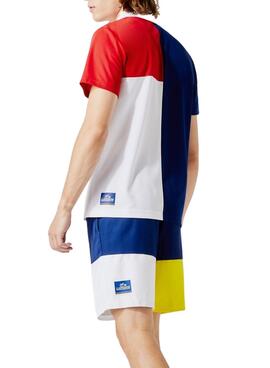 Polo Lacoste Sport Colorblock para Homem
