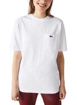 T-Shirt Lacoste Live TH2748 Branco Homem e Mulher