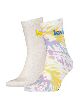 Pack 2 Maias Levis Tie Dye Multicolor Unissex