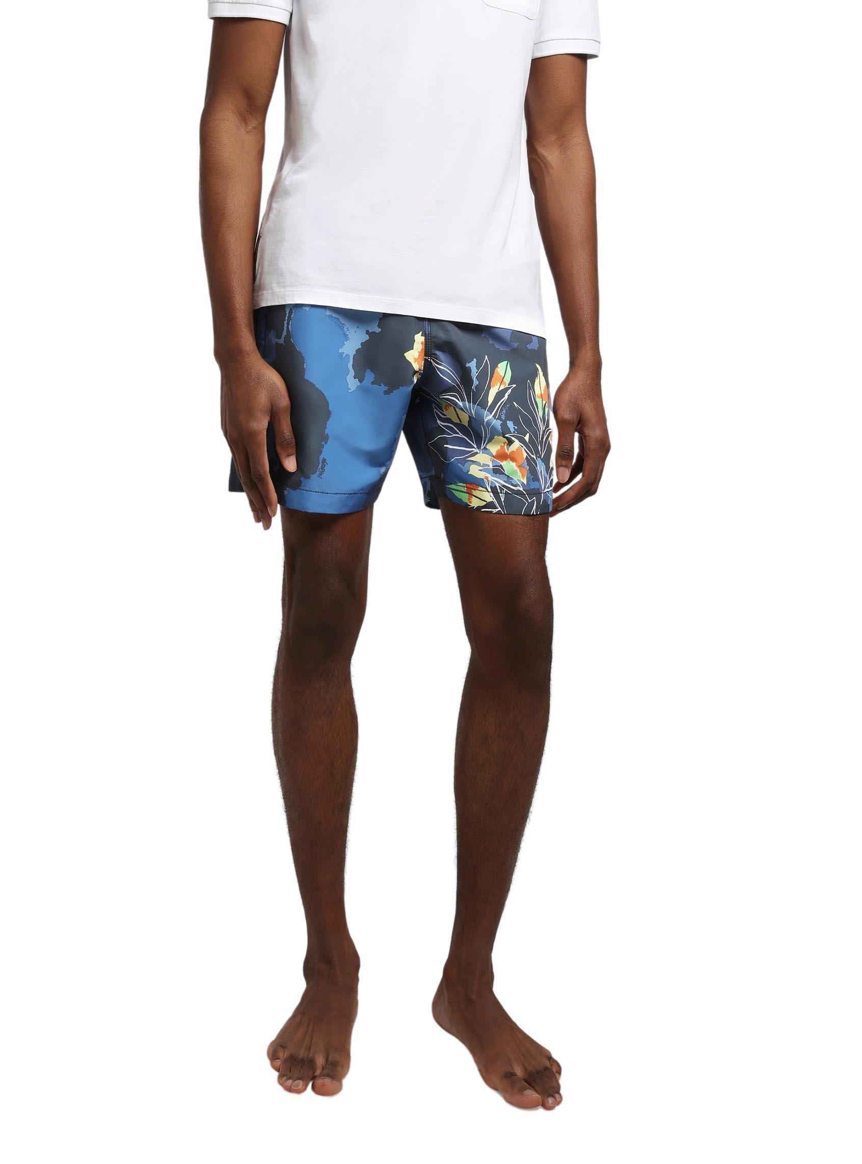 Swimsuit Napapijri Vail Estampado Azul para Homem