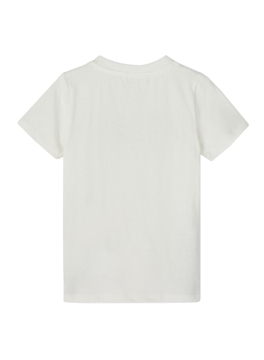 T-Shirt Name It Frido Ready Branco para Menina