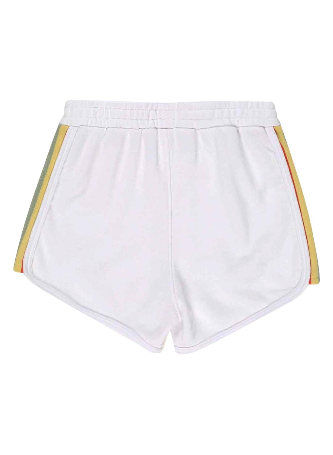 Short Levis French Terry Branco para Menina