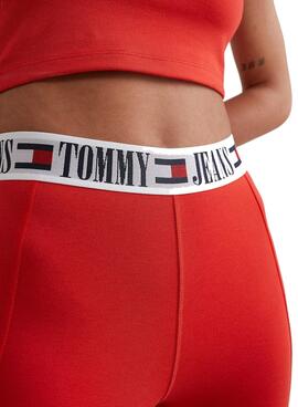 Leggings Ciclistas Tommy Jeans ABO POP para Mulher