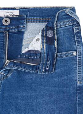 Jeans Pepe Jeans Finly Skinny Low Azul Menino