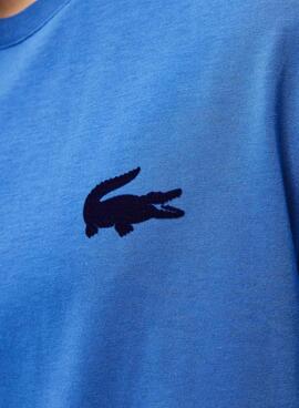 T-Shirt Lacoste Lounge Azul Homem