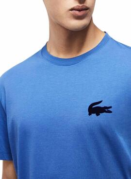 T-Shirt Lacoste Lounge Azul Homem