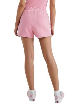 Short Tommy Jeans Essential Rosa para Mulher