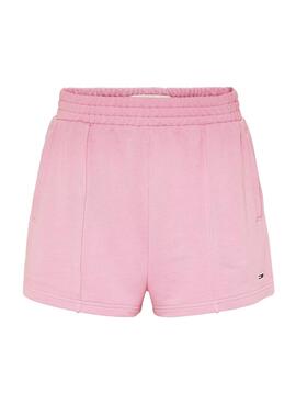 Short Tommy Jeans Essential Rosa para Mulher