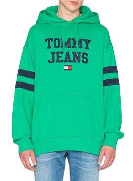 Sweat Tommy Jeans POP DROP Verde para Homem