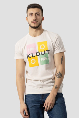 T-Shirt Klout Puzzle Bege