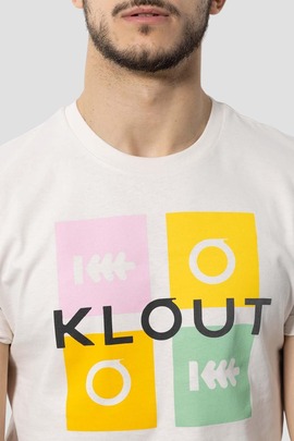 T-Shirt Klout Puzzle Bege