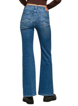 Jeans Pepe Jeans Willa Azul para Mulher
