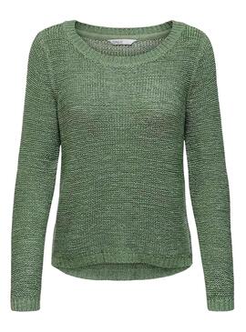 Camisola Only Geena De Knitted Verde para Mulher