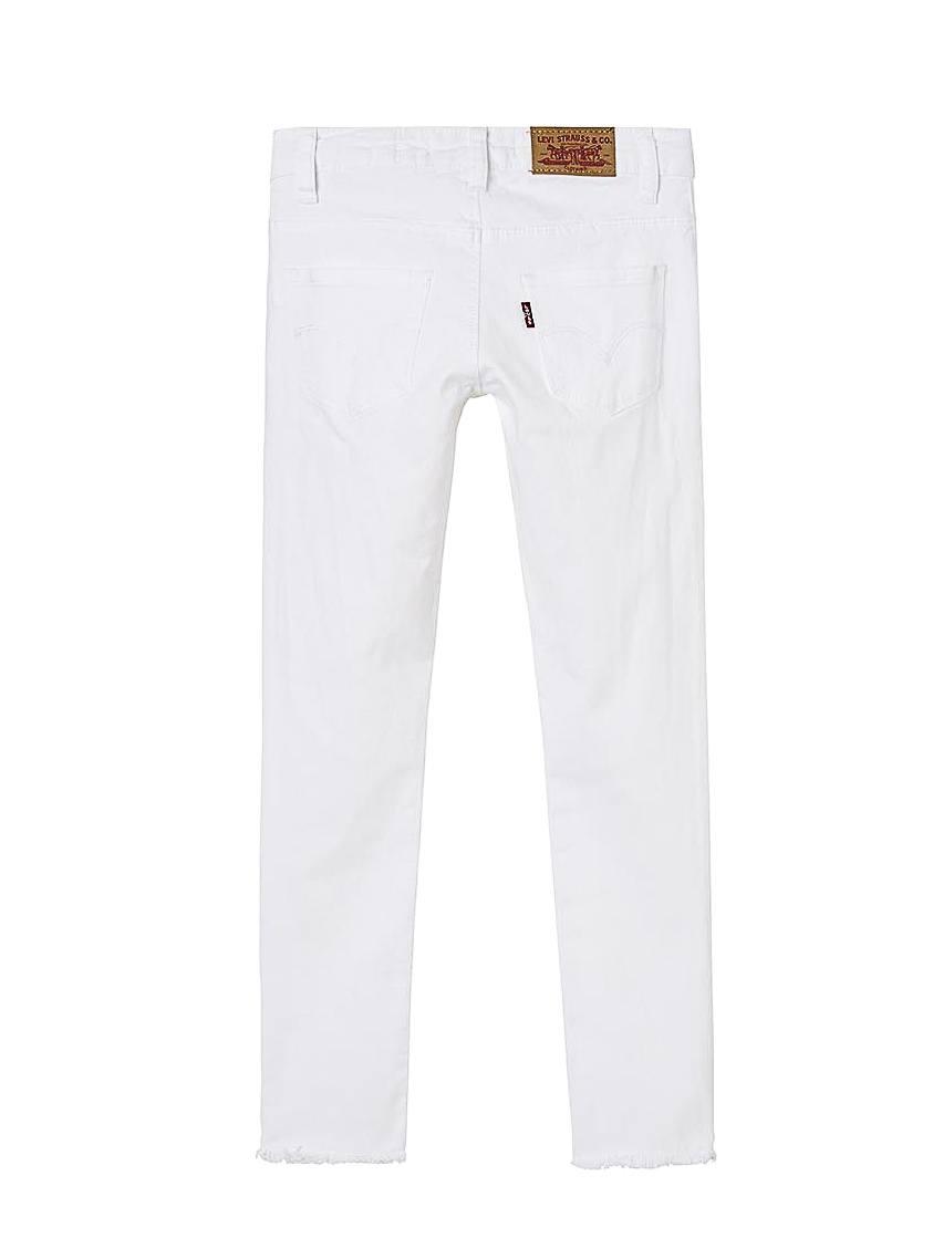 Jeans Levis 710 Branco Menina