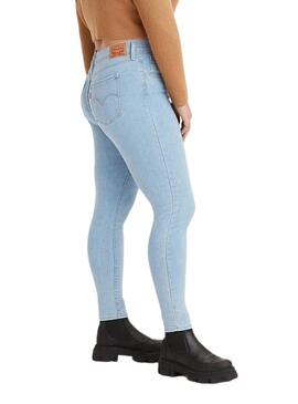 Jeans Levis 720 High Rise Skinny Azul
