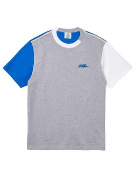 T-Shirt Lacoste Live Cinza para Homem