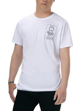 T-Shirt El Pulpo Marshmallow Branco PAra Homem