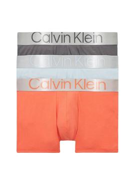 Pack 3 Cuecas Calvin Klein Multicolor Homem